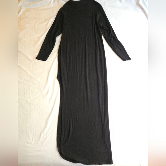 Forever 21 Plus Long Sleeve Ribbed Turtleneck Dress Thigh Slit 4X NWT - Picture 11 of 14